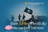 Vietnam Airlines bán vé ưu đãi cho cựu chiến binh