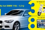 Ngân hàng 'ế tiền' dùng xe BMW câu khách