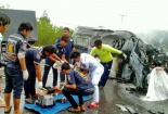 Thái Lan: Tài xế buồn ngủ, 12 người Việt chết thảm