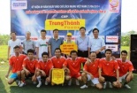 Công ty TNHH Trung Thành tài trợ chính giải bóng đá các cơ quan báo chí lần 2