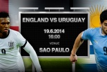 Dự đoán kết quả tỉ số trận đấu Anh - Uruguay: Anh thắng 2-1