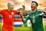 Lịch thi đấu World Cup 2014 ngày 29/6: Tâm điểm Hà Lan - Mexico