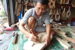 Cận cảnh xưởng mộc chế tạo khuôn bánh trung thu bằng gỗ