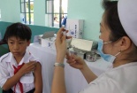 Tiêm vắc xin sởi - rubella đang thành công