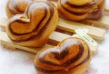 Cách làm bánh mì nhân ca cao hình trái tim xinh yêu tặng nàng 20/10