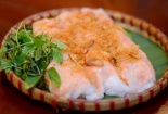 Cách làm bánh cuốn tôm bằng chảo thơm ngon