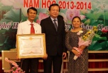Đang bị thanh tra, Hiệu trưởng trường Nguyễn Hữu Tiến vẫn được phong NGƯT