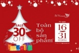 Khuyến mãi IVY moda giảm giá 30%