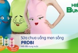 Sữa chua uống men sống Probi có chứa khoảng 13 tỷ lợi khuẩn