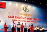 3 nhà máy của Vinamilk nhận Giải thưởng môi trường năm 2014