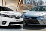 Toyota Corolla và Camry: Đại diện sáng giá trong phân khúc sedan 