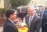 Bộ trưởng Đinh La Thăng nhận lời khuyên từ Cựu Thủ tướng Anh Tony Blair