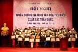 Cả nước có 18,2 triệu gia đình đạt chuẩn 'Gia đình văn hóa'