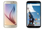 So sánh 2 siêu phẩm Galaxy S6 và Nexus 6 