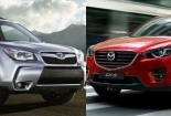 So sánh xe Mazda CX-5 và đối thủ 'nặng ký' Subaru Forester 