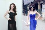 Tự tin mặc váy maxi xuyên thấu quyến rũ như sao Việt