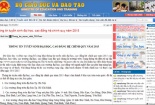 Hạn chế chi phí cho thí sinh, Bộ GD-ĐT công khai tin tuyển sinh trên mạng 