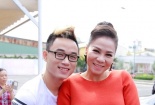 Thu Minh ''bầu vượt mặt'' vẫn nhiệt tình chấm thi Vietnam's Idol 