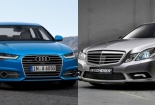 Hai ‘ông lớn’ Audi A6 và Mercedes-Benz E350 cạnh tranh 'ngôi vương'