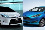 Đọ xe mini tiết kiệm nhiên liệu Ford Fiesta và Toyota Yaris