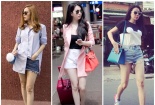 Bí quyết diện quần short mới mẻ, sành điệu như sao Việt
