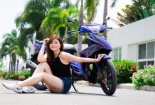 Xe SYM Galaxy Sport 110 - Xe tay côn giá rẻ bất ngờ