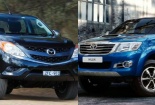 Đọ thiết kế ấn tượng của Mazda BT-50 và Toyota HiLux