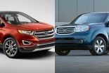 Cuộc chiến xe thể thao đa dụng Ford Edge và Honda Pilot