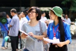 Áo xanh tình nguyện sẵn sàng tiếp sức cho các sĩ tử mùa thi