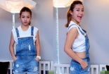 Phối đồ với quần yếm đa phong cách như sao Việt