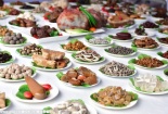 Bữa tiệc độc nhất gồm các món ăn hoàn toàn bằng... đá quý