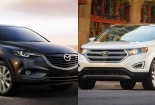 Ford Edge và Mazda CX-9 tham vọng chiếm lĩnh thị trường SUV 7 chỗ