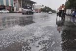 Mưa bọt bí ẩn bỏng rát mặt sau vụ nổ hóa chất ở Thiên Tân