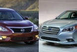 Nissan Altima đọ độ tiết kiệm nhiên liệu với Subaru Legacy 