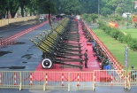 Dàn đại bác uy dũng 'nghiêm mình' chào mừng Quốc Khánh