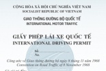 Từ tháng 10, người Việt Nam sẽ được cấp giấy phép lái xe giá trị quốc tế