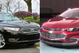 Sedan cho gia đình Ford Taurus và Chevrolet Malibu quyết chiến