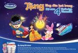 Vinamilk khuyến mãi: Bé cùng cả nhà vui đón trung thu