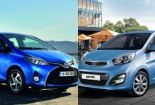 Đọ xe mini giá hấp dẫn Toyota Yaris và Kia Picanto