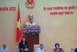 Chủ tịch QH Nguyễn Sinh Hùng: Đừng thấy nhập siêu giảm mà mừng