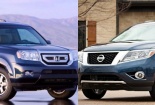Chọn xe tầm trung 7 chỗ Honda Pilot hay Nissan Pathfinder?