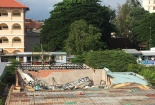 Công trình sập sàn: Quản lí đô thị, công an không biết chủ đầu tư