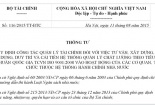 Thông tư 116/2015/TT-BTC về công tác quản lý tài chính 