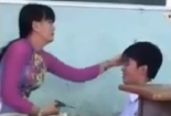 Clip cô giáo cầm kéo cắt tóc nam sinh trong lớp học gây ‘bão’ mạng