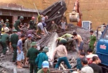 Nóng: 16 người bị chôn vùi trong vụ sập giàn giáo ở Hà Tĩnh