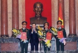 Thăng hàm Thượng tướng cho 3 sĩ quan quân đội