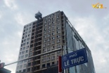 Công trình 8B Lê Trực: Còn tháo dỡ chậm, thành phố sẽ cưỡng chế