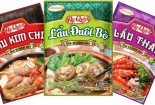AJINOMOTO ra mắt gia vị lẩu kim chi và lẩu đuôi bò