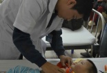 Bé 8 tháng tuổi nhập viện nghi do bảo mẫu đánh