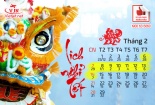 Lịch nghỉ Tết Nguyên đán Bính Thân 2016